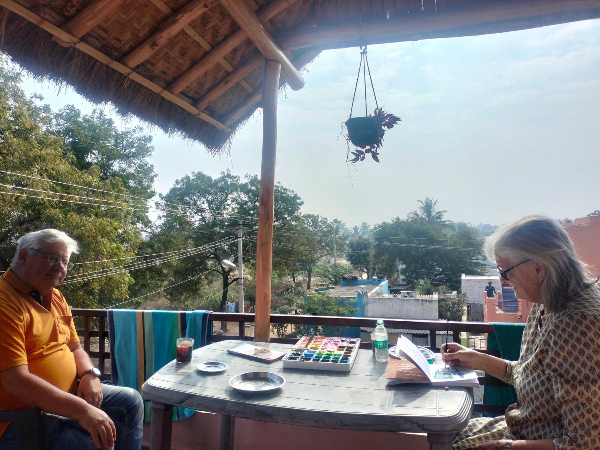 Prajwal Home Stay Hampi Exterior foto